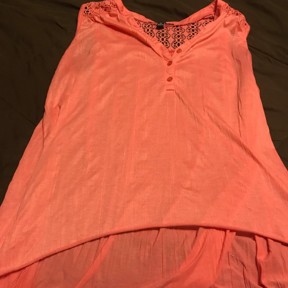 French laundry coral top